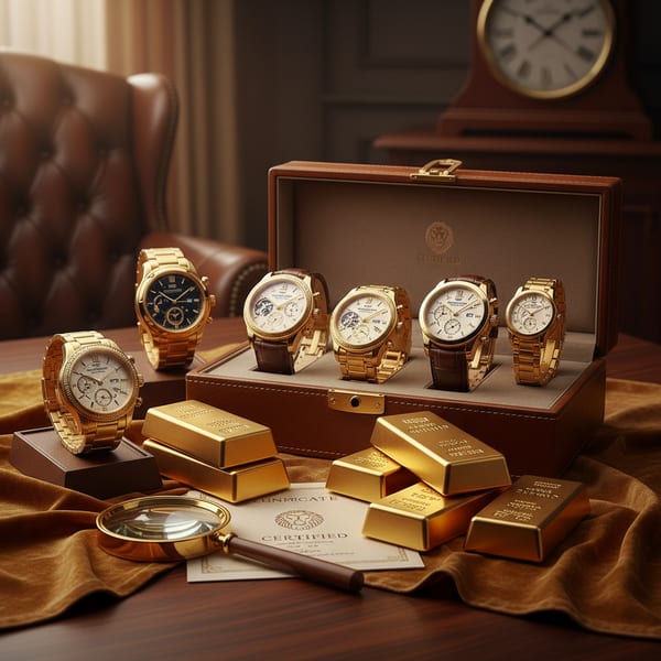 Orologi in oro: quando il tempo vale davvero