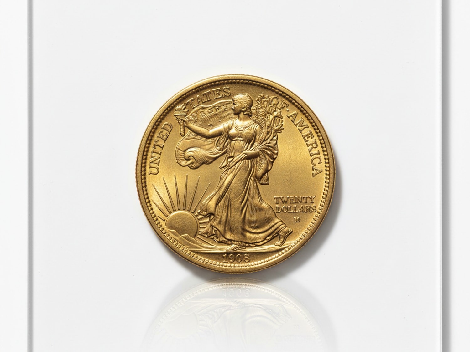 Moneta 20 Dollari Liberty 33.436g